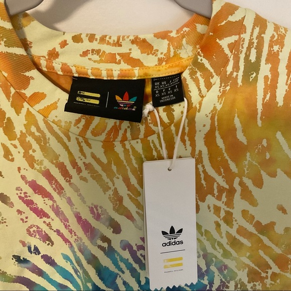 ADIDAS X PHARRELL WILLIAMS HUMAN RACE MMF BASKETBALL T SHIRT& SHORTS SET XS - Picture 7 of 10